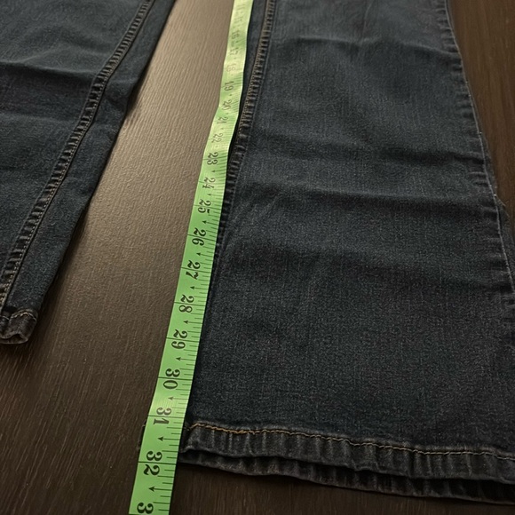 Signature Levi Strauss At Waist Bootcut Jeans Size 10L - Picture 4 of 8